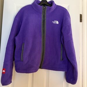 The North Face Purple Fleece Jacket